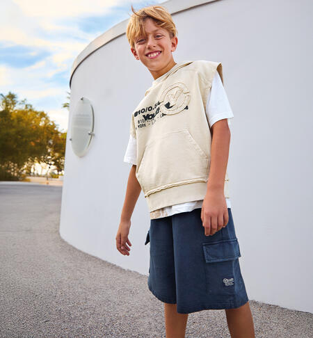 Pantaloni corti da ragazzo BLU