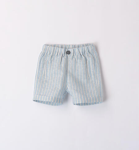 Baby boy shorts AZZURRO-3872
