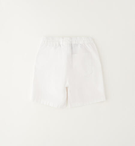 Pantaloni corti per bambino BIANCO-0113