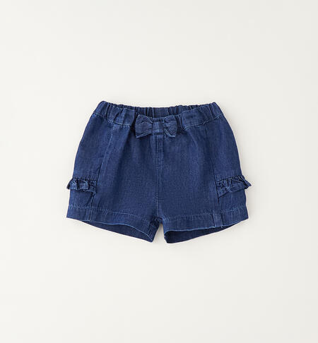 Pantaloni corti per neonata BLU LAVATO-7410
