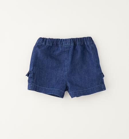 Pantaloni corti per neonata BLU LAVATO-7410