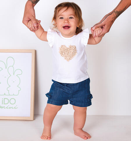 Baby girl shorts BLUE