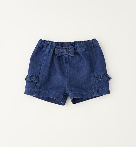 Pantaloni corti per neonata BLU LAVATO-7410