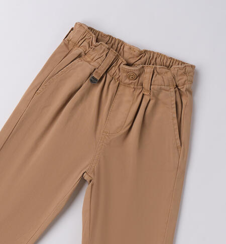 Pantaloni cotone per bambino BEIGE-0747