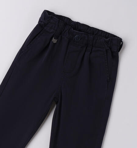 Pantaloni cotone per bambino NAVY-3885