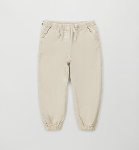 Pantaloni da bambina BEIGE-0434