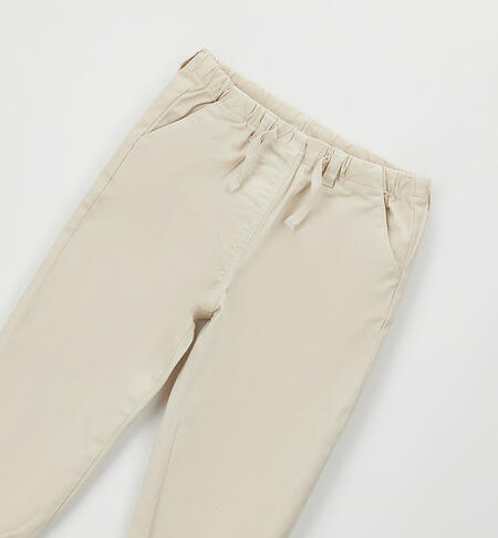 Pantaloni da bambina BEIGE-0434