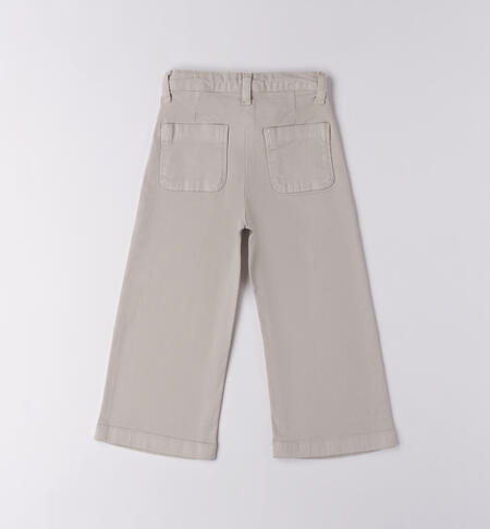 Pantaloni da bambina GRIGIO-0515