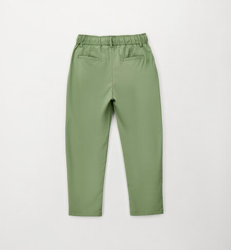 Pantaloni da cerimonia ragazzo VERDE SALVIA-4921