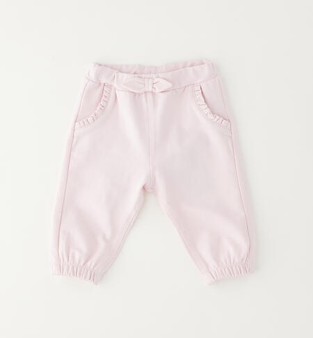 Pantaloni da neonata LIGHT PINK-2481