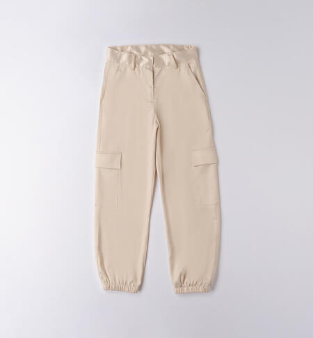 Pantaloni da ragazza PANNA
