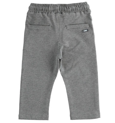 Pantaloni eleganti bambino - da 9 mesi a 8 anni iDO GRIGIO MELANGE-BLU-6UG8