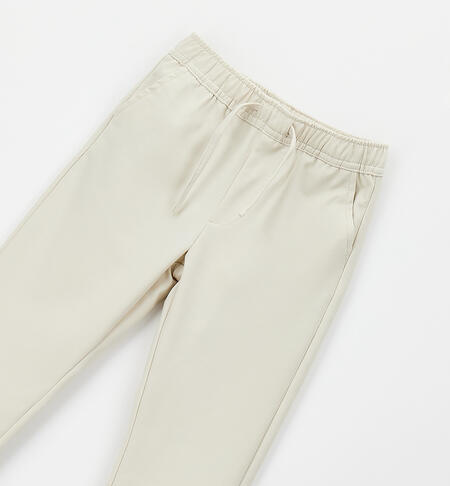 Pantaloni eleganti bambino ECRU'-0432