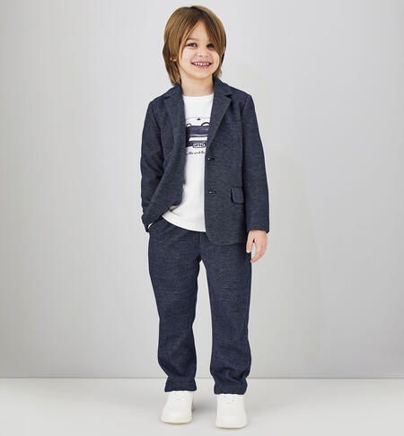 Pantaloni eleganti bambino BLU