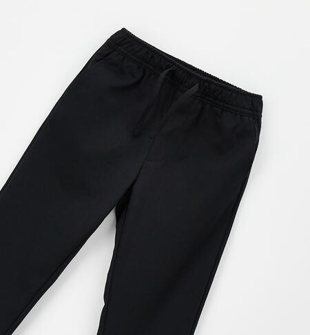 Pantaloni eleganti bambino NERO-0658