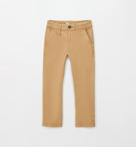 Pantaloni eleganti da bambino BEIGE-0747