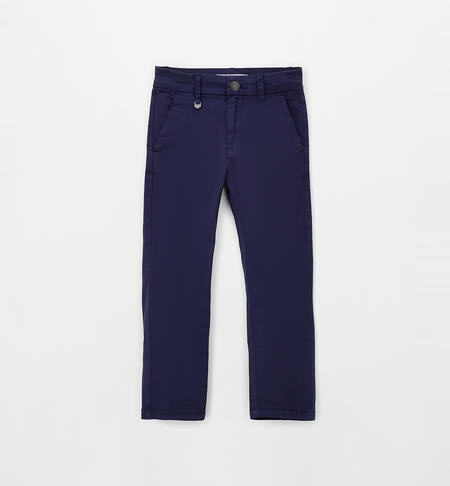 Pantaloni eleganti da bambino NAVY-3854