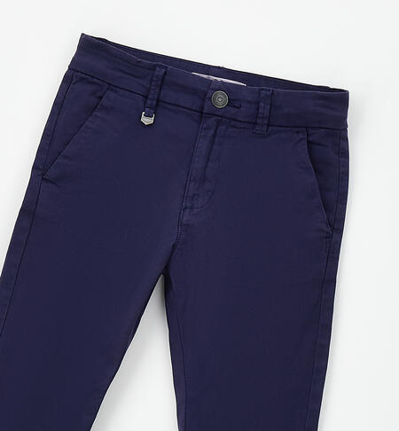 Pantaloni eleganti da bambino NAVY-3854