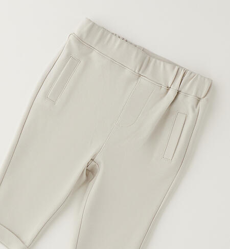 Pantaloni eleganti neonato BEIGE-0421