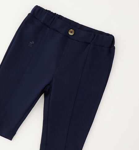 Pantaloni eleganti neonato&iquest; NAVY-3885