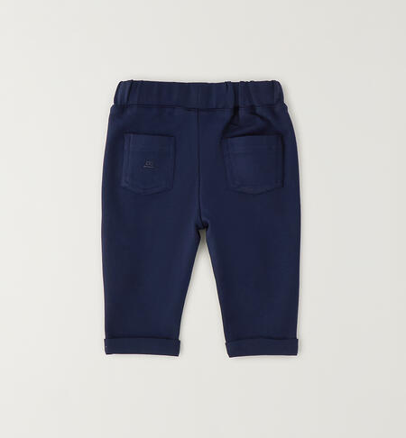 Pantaloni eleganti neonato NAVY-3885