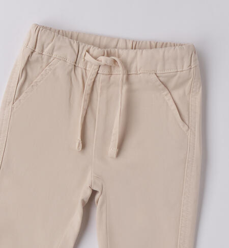 Pantaloni eleganti per neonato ECRU'-0164