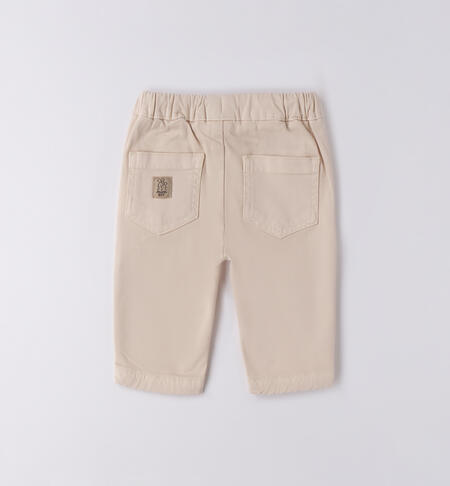 Pantaloni eleganti per neonato ECRU'-0164