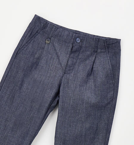 Pantaloni eleganti per ragazzo NAVY-7775