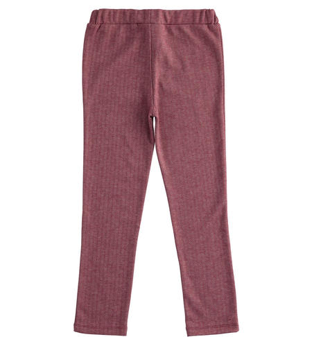 Elegant girl¿s trousers from 8 to 16 years old iDO BORDEAUX-2537
