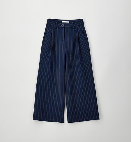 Pantaloni eleganti ragazza NAVY-3885