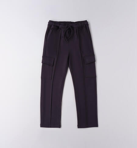 Boys` smart trousers BLU SCURO-3849