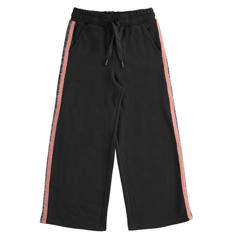 Girl¿s sweatpants from 8 to 16 years old iDO NERO-0658