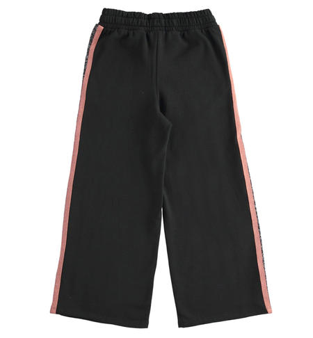 Girl¿s sweatpants from 8 to 16 years old iDO NERO-0658