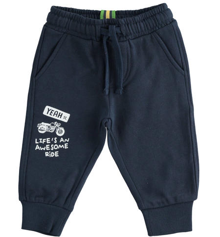 Boy sweatpants from 9 months to 8 years iDO NAVY-3885