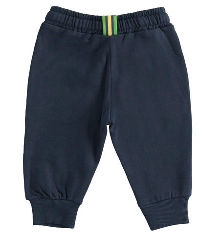 Pantaloni felpati bambino - da 9 mesi a 8 anni iDO NAVY-3885