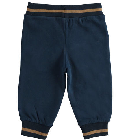 Pantaloni felpati bambino - da 9 mesi a 8 anni iDO NAVY-3885