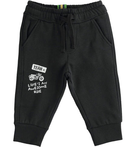 Boy sweatpants from 9 months to 8 years iDO NERO-0658