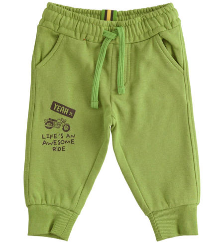 Boy sweatpants from 9 months to 8 years iDO VERDE-4932