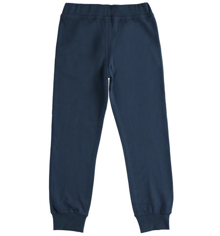 Pantaloni felpati ragazzo - da 8 a 16 anni iDO NAVY-3885