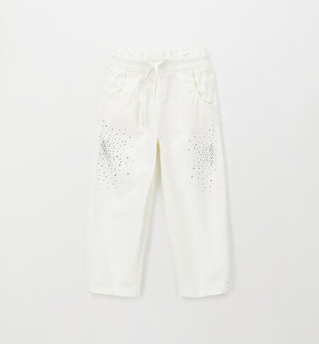 iDO girls' trousers CREAM