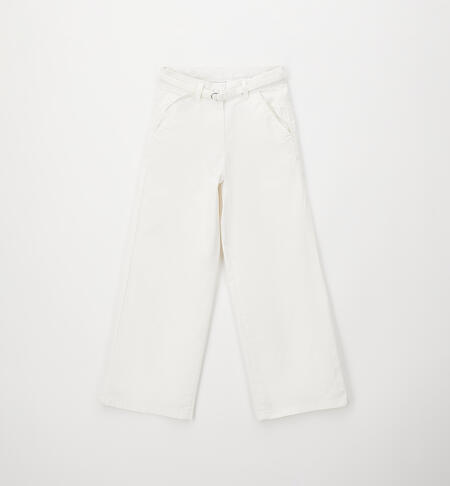 iDO girls' trousers WHITE