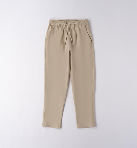 Pantaloni iDO da ragazzo BEIGE