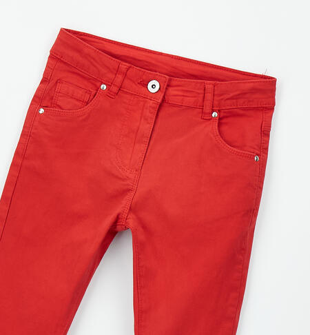 Pantaloni iDO per bambina ROSSO