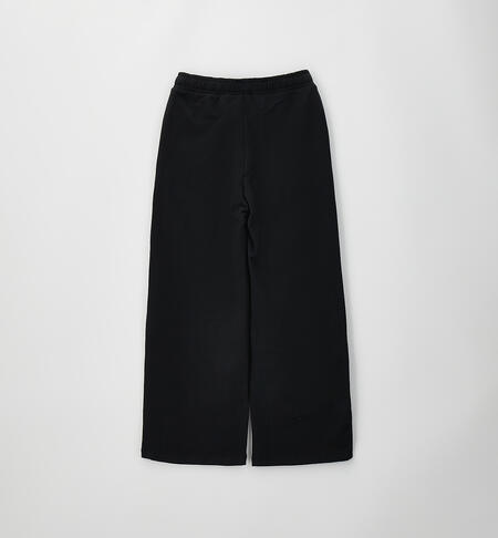 Pantaloni iDO ragazza NERO-0658