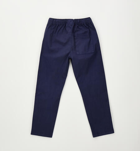 iDO boys' trousers NAVY-3854