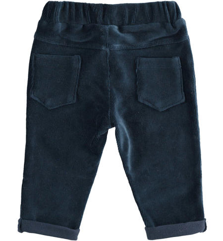 Pantaloni in ciniglia bimbo - da 1 a 24 mesi iDO  NAVY-3885