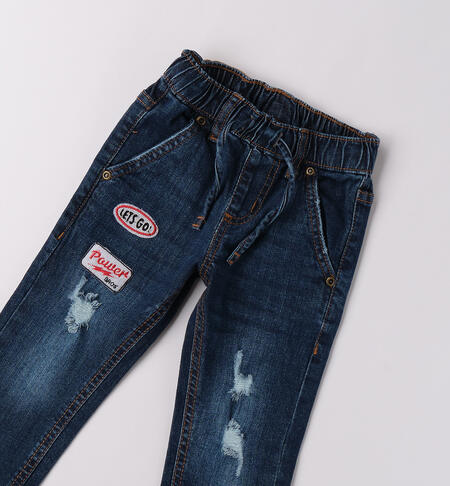 Pantaloni jeans bambino  STONE WASHED-7450
