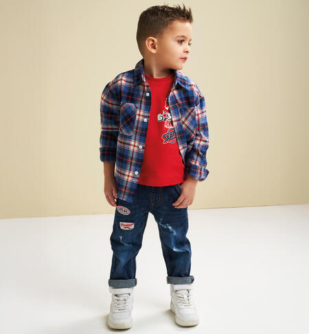 Children's jeans STONE WASHED-7450
