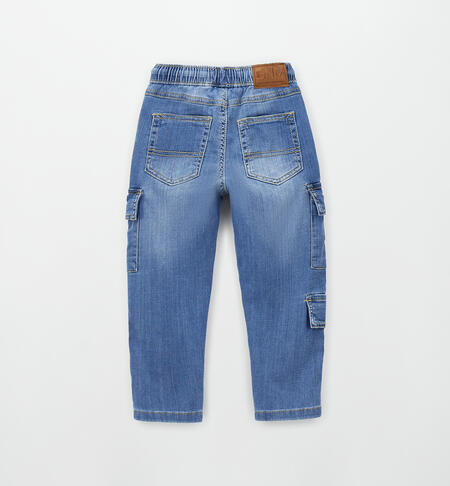 Children's jeans STONE WASHED CHIARO-7400