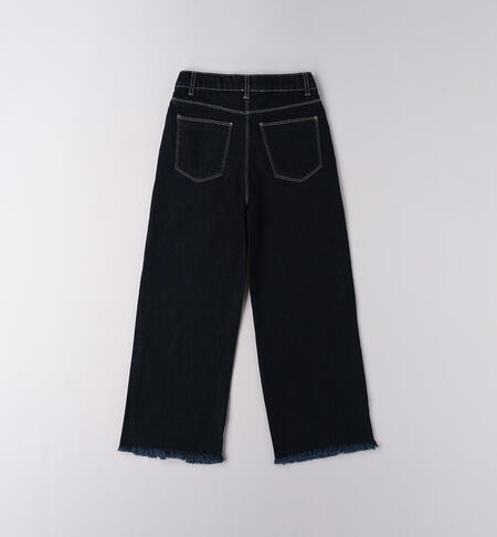 Pantaloni jeans ragazza NAVY-7775